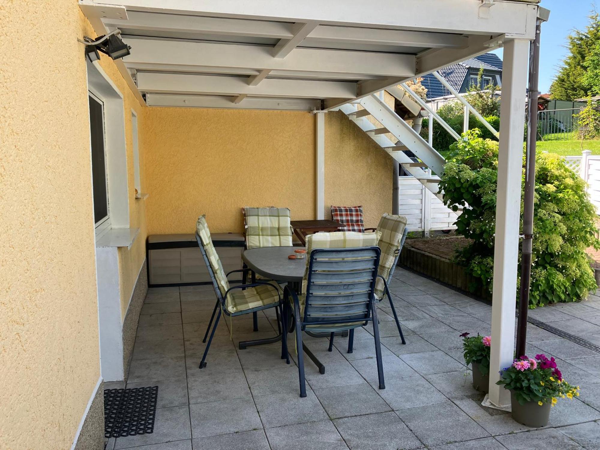 Ferienwohnung Im Gruenen Eg Mit Terrasse Гердеке Екстер'єр фото